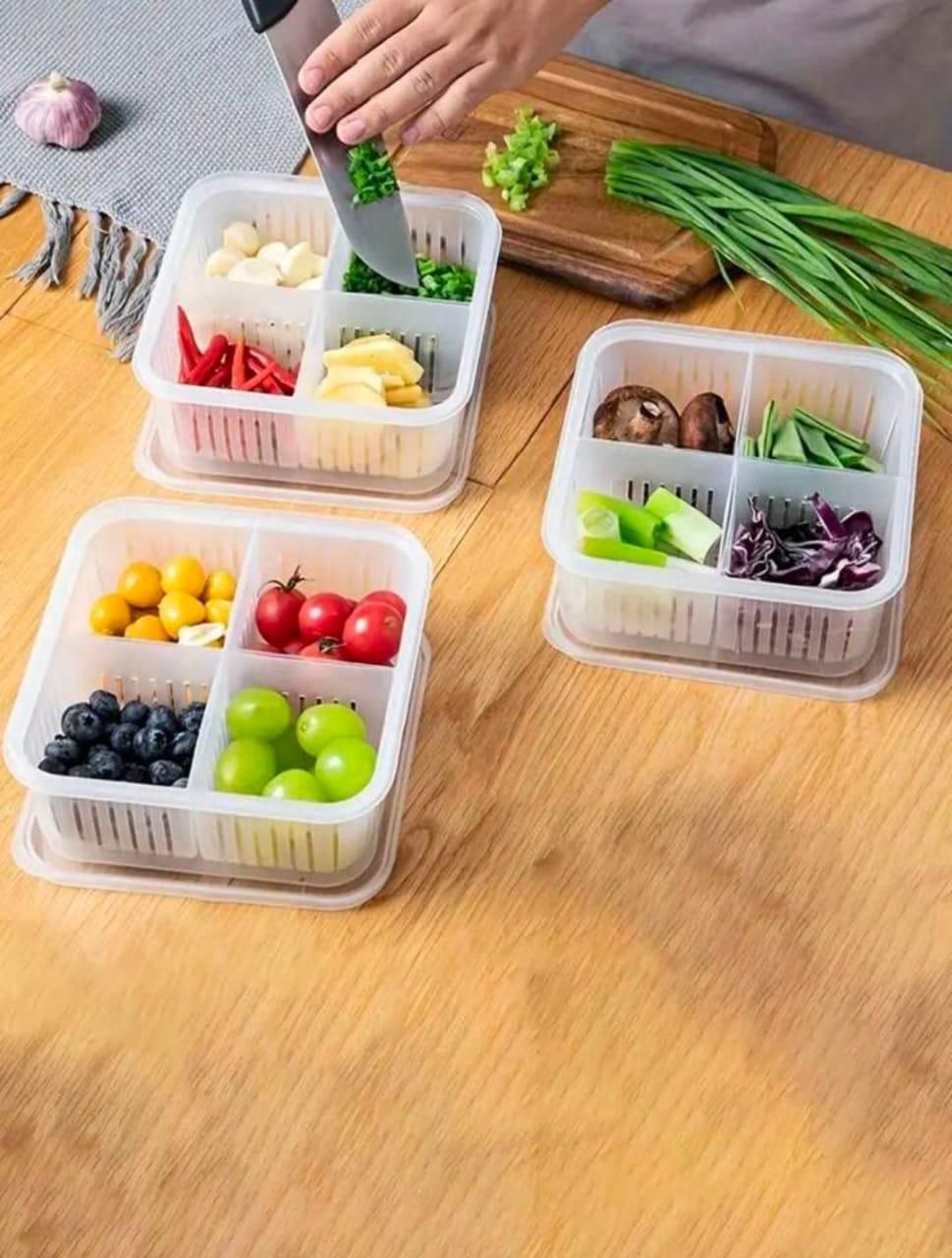 Multiuse Storage Box/Container With Lid For Kitchen Purpose